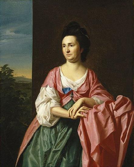 John Singleton Copley Mrs. Sylvester Gardiner, nee Abigail Pickman, formerly Mrs. William Eppes